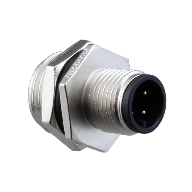 M12A-03PMMS-SH8001 CONN PLUG MALE 3P GOLD SLDR CUP