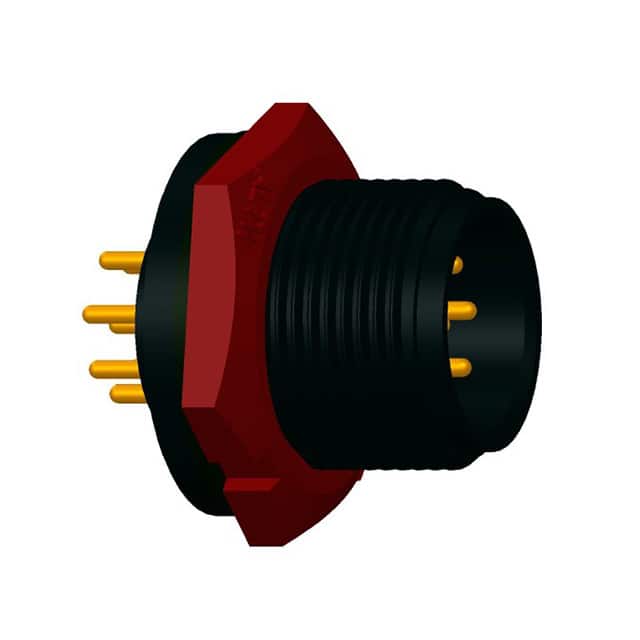 BD-08PMMP-SC7001 CONN RCPT MALE 8POS GOLD SOLDER