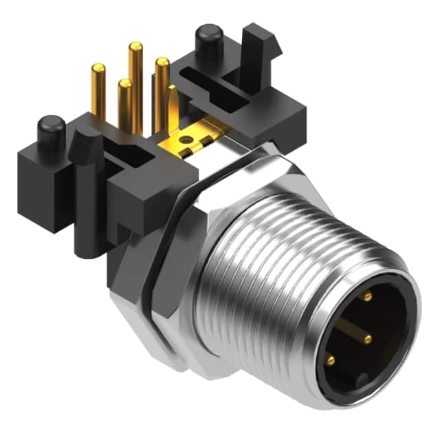 54-00249 CONN PLUG MALE 4POS GOLD SOLDER