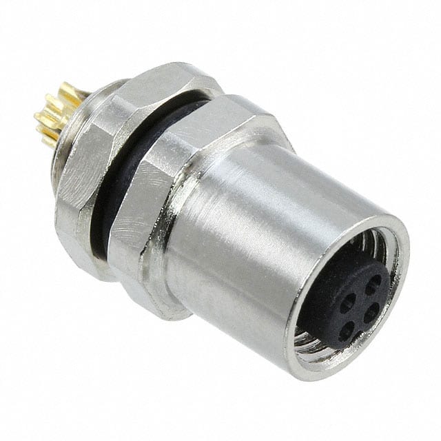 851-004-203R004 CONN PLUG FMALE 4P GOLD SLDR CUP