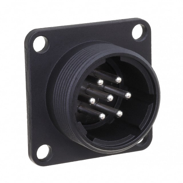 JR16WR-7P(31) CONN RCPT MALE 7P SILV SLDR CUP