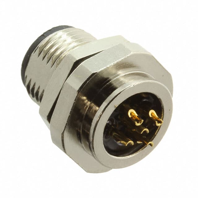 859-005-103R004 CONN RCPT MALE 5P GOLD SLDR CUP