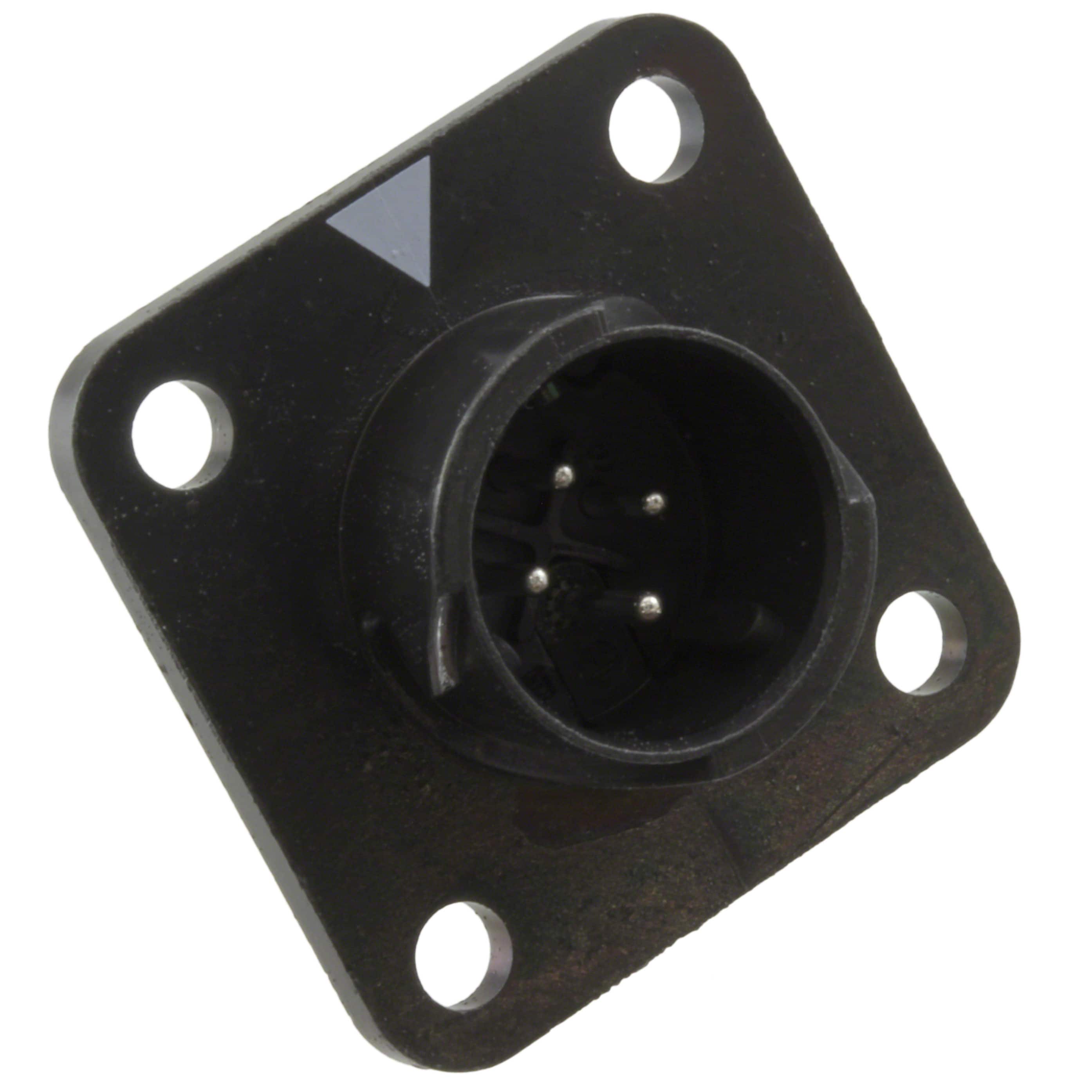 HR34B-12WRB-4P-X CONN RCPT MALE 4P SILV SLDR CUP