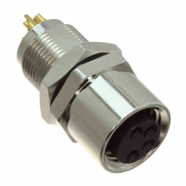 855-A04-203R004 CONN PLUG FMALE 4P GOLD SLDR CUP