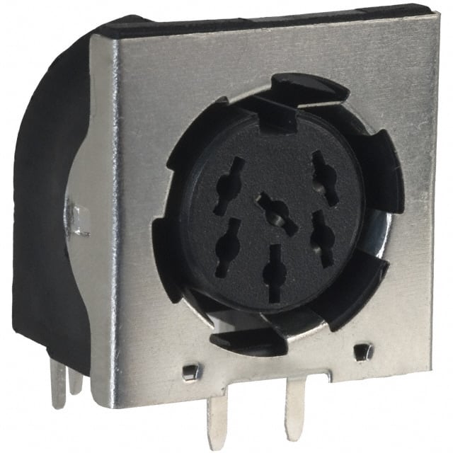 212045-1 CONN RCPT FMALE DIN 6POS SOLDER