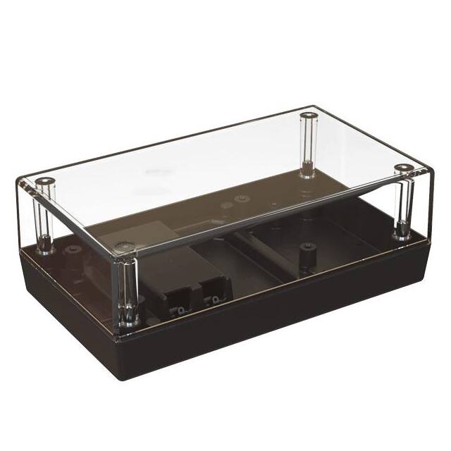 152C9V,BK BOX ABS BLACK 5.620"L X 3.250"W
