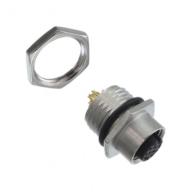 M12A-12PFFS-SH8001 CONN RCPT FMALE 12P SOLDER CUP