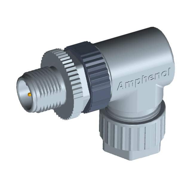 M12A-05BMMB-SR7001 CONN PLUG MALE 5POS GOLD SCREW