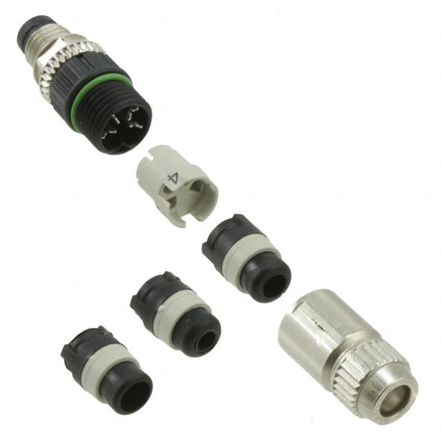 21021511405 CONN PLUG MALE 4POS GOLD IDC
