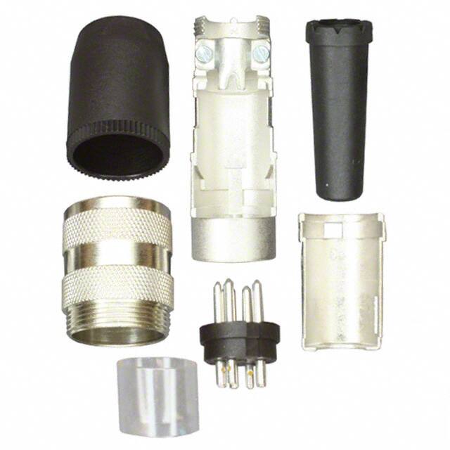 T3484001U CONN PLUG MALE 7P SILV SLDR CUP