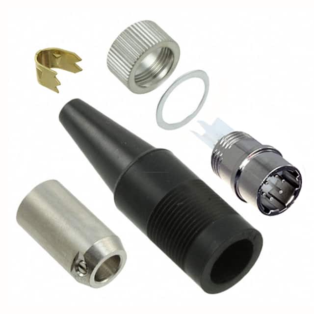 SR30-10PF-6P(71) CONN PLUG MALE 6P SILV SLDR CUP
