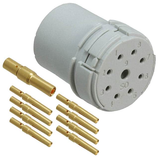 1596417 CONN FMALE INSERT 9P GOLD CRIMP