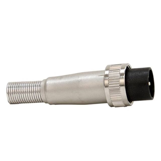 SL404MX CONN PLUG MALE 4P SILV SLDR CUP