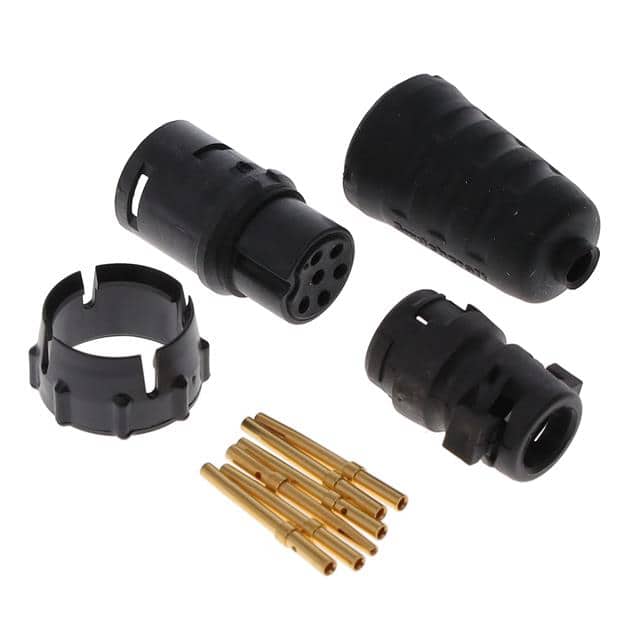 EN3C6FCX CONN PLUG FMALE 6POS GOLD CRIMP