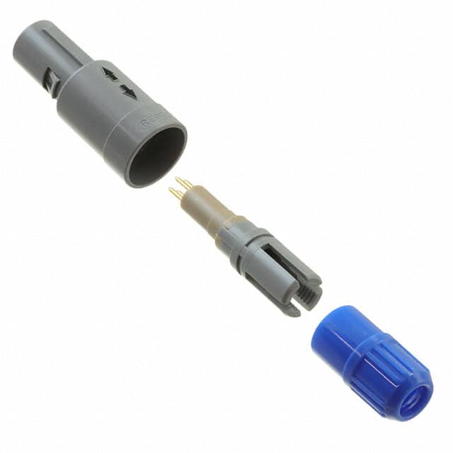 PAG.M0.4GL.AC52A CONN PLUG MALE 4P GOLD SLDR CUP