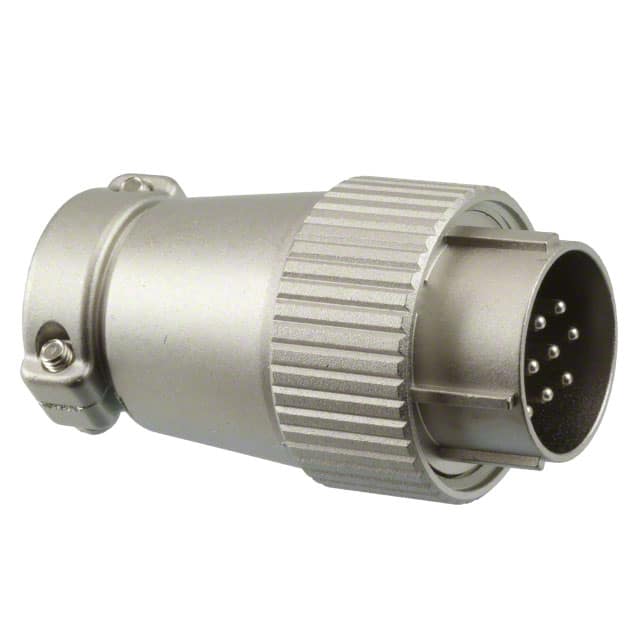 JR21PK-10P(71) CONN PLUG MALE 10P SOLDER CUP