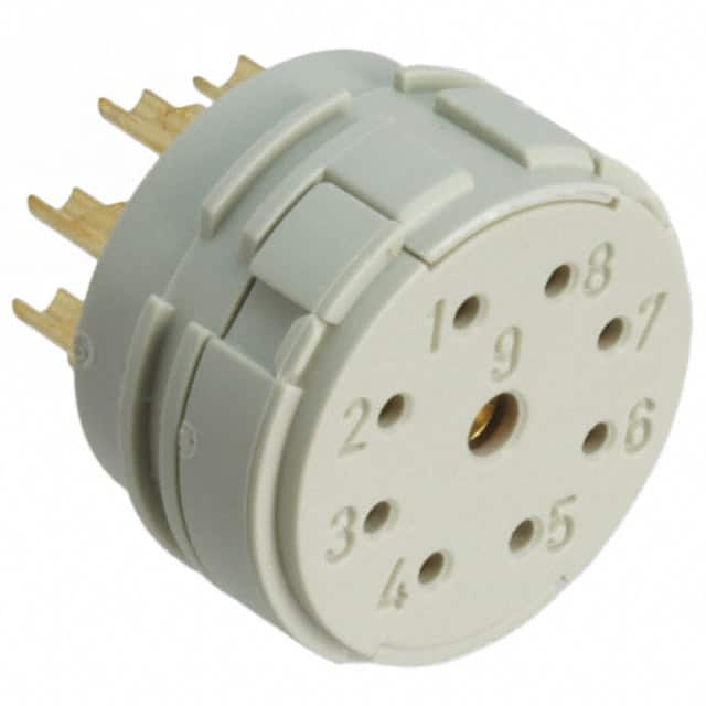 1603668 CONN FMALE INSERT 9P SOLDER CUP