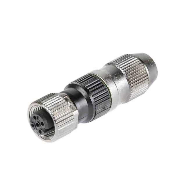 21031122405 M12 A-CODE 4PIN FEMALE, HARAX/ID