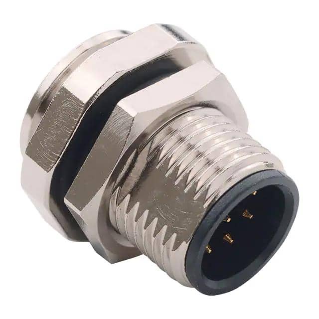 859-008-10SR004 M12 8P A-CODE MALE PANEL SC SS S