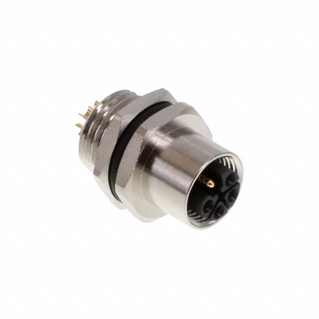 859-LP5-203R001 CONN PLUG FMALE 5P GOLD SLDR CUP