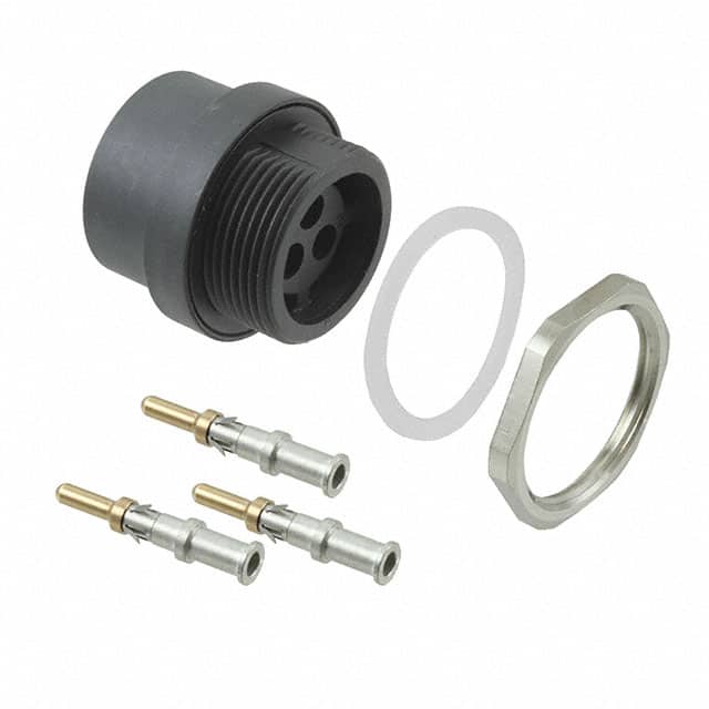 17-400193 CONN PLUG MALE 3POS GOLD CRIMP