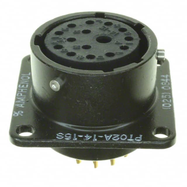 PT02A-14-15S(025) CONN RCPT FMALE 15P SOLDER CUP