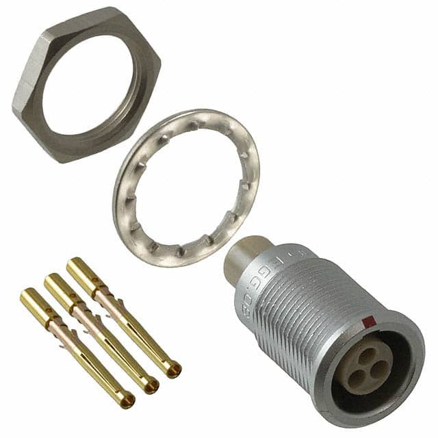 EGG.0B.303.CYM CONN RCPT FMALE 3POS GOLD CRIMP