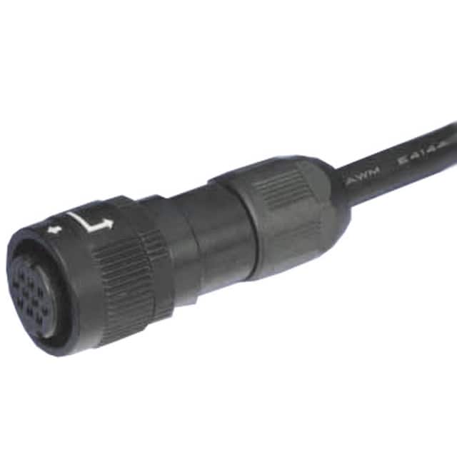HR34B-12WPB-10S(71) CONN PLUG FMALE 10P SOLDER CUP