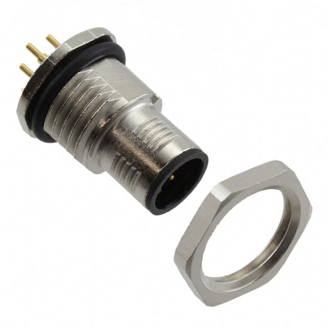 1419768 CONN PLUG MALE 4POS GOLD SOLDER