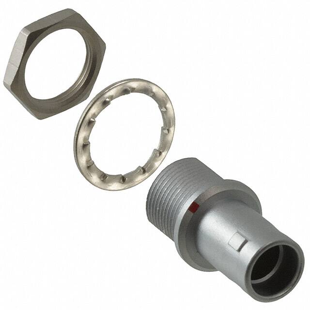 FAG.0B.304.CLA CONN PLUG MALE 4P GOLD SLDR CUP