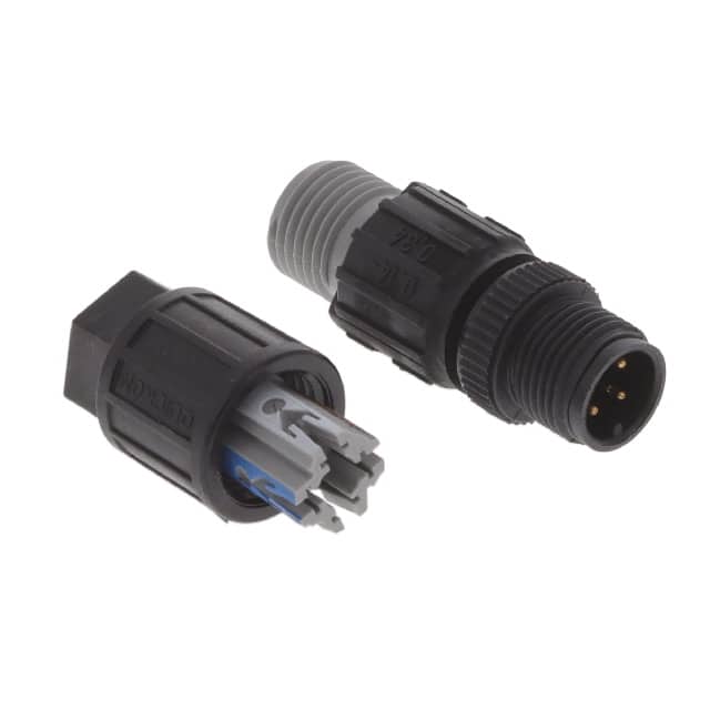V1S-G-Q3 CONN PLUG MALE 4POS GOLD IDC