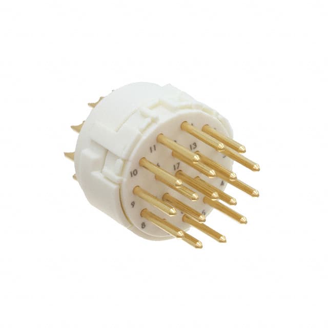 09151172602 CONN MALE INSERT 17P SOLDER CUP