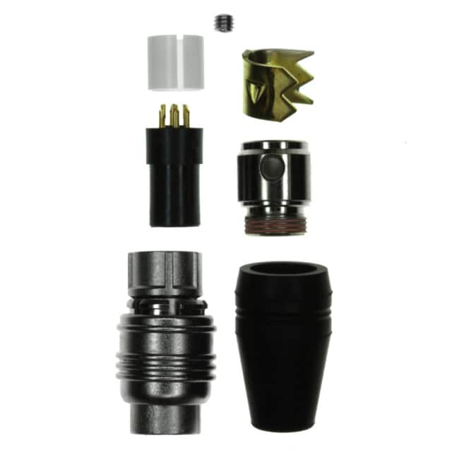 HR25A-7P-4S CONN PLUG FMALE 4P GOLD SLDR CUP