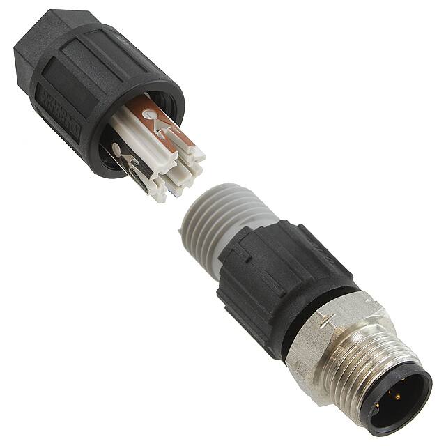 1440753 CONN PLUG MALE 4POS GOLD IDC