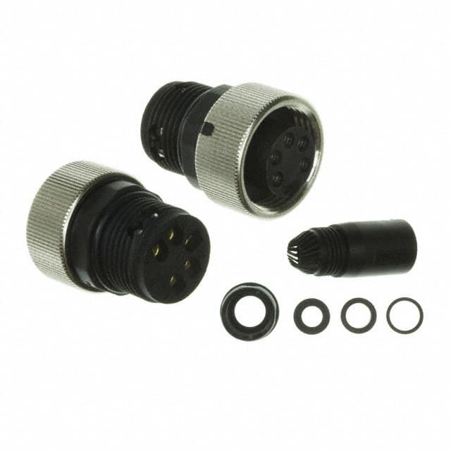 41-00003 CONN PLUG FMALE 5POS GOLD SCREW
