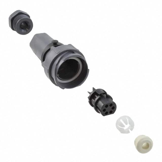 PXP7011/06S/ST/0709 CONN RCPT FMALE 6P NICKEL SCREW