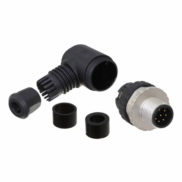 21033193801 CONN RCPT MALE 8POS GOLD SCREW