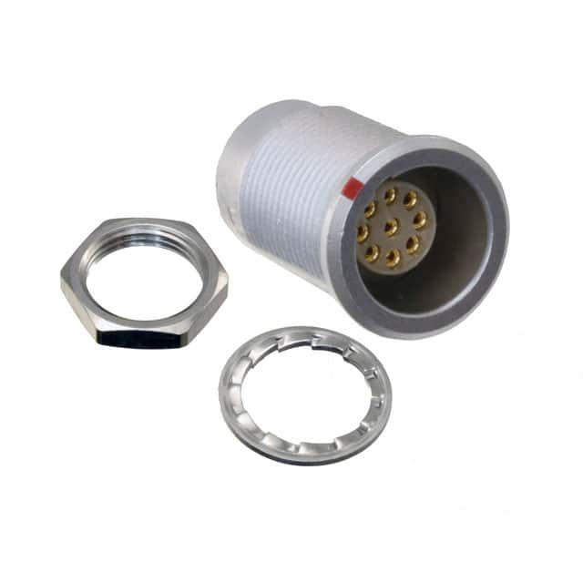 EGA.0B.309.CLL CONN RCPT FMALE 9P GOLD SLDR CUP
