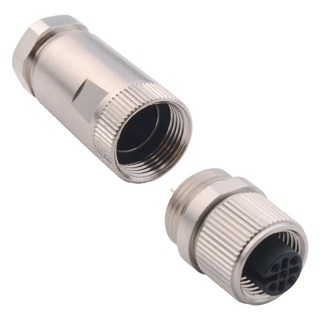 858-005-203RKT1 CONN PLUG FMALE 5P GOLD SLDR CUP