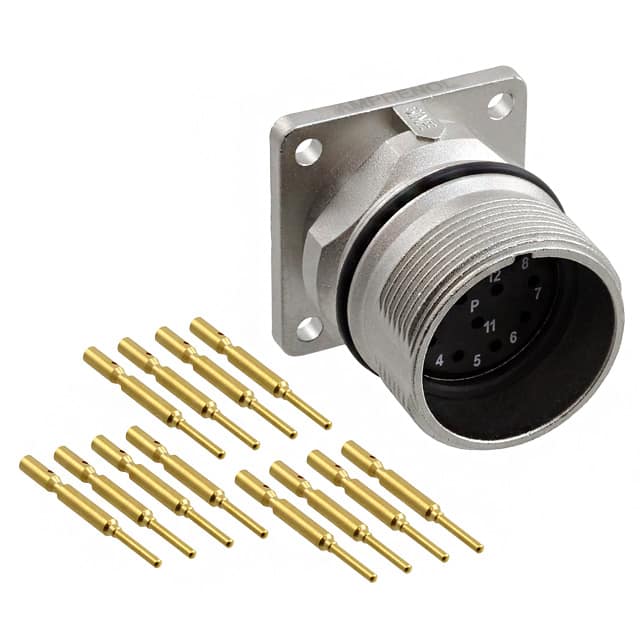 MA1LAP1200-KIT CONN RCPT MALE 12POS GOLD CRIMP