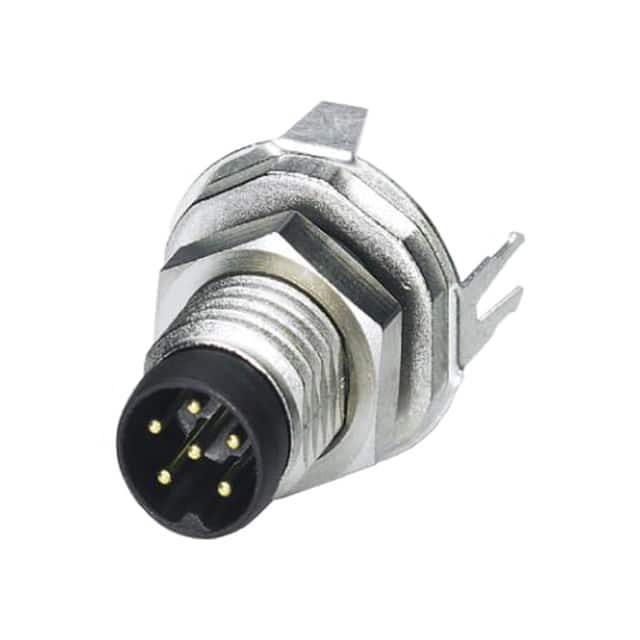 1456022 CONN PLUG MALE 6POS GOLD SOLDER