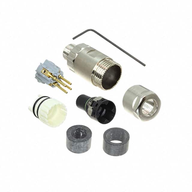 934937008 CONN PLUG MALE 4POS GOLD SCREW