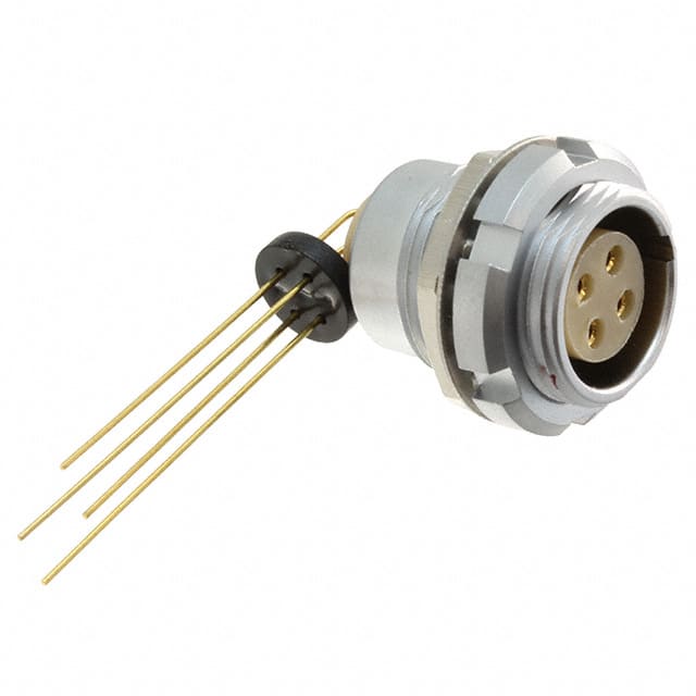 822BR04-213R001 CONN RCPT FMALE 4POS GOLD SOLDER