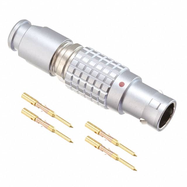 FGG.1B.304.CYCD52Z CONN PLUG MALE 4POS GOLD CRIMP