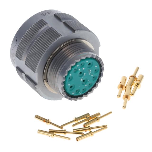 ALM06FD15-97P(072) CONN PLUG MALE 12POS GOLD CRIMP