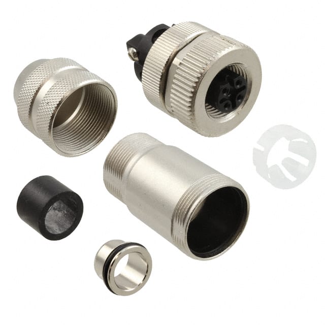 1507777 CONN RCPT FMALE 5POS GOLD SCREW