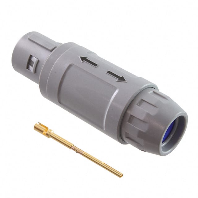 FGG.3P.306.PLWD75G CONN PLUG MALE 7P GOLD SLDR CUP