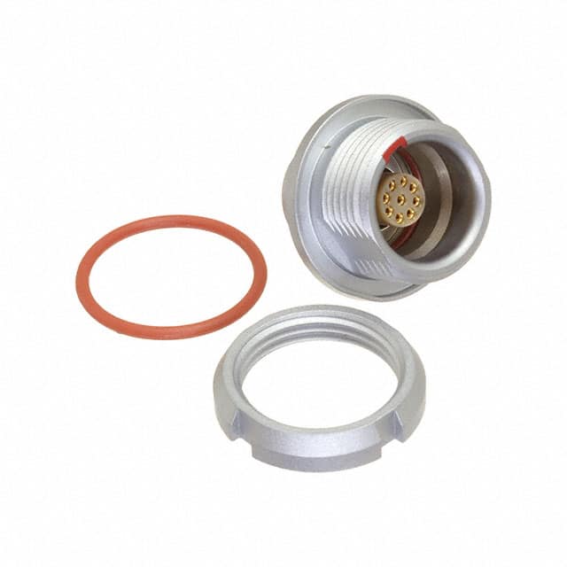 EEG.0K.309.CLL CONN RCPT FMALE 9P GOLD SLDR CUP