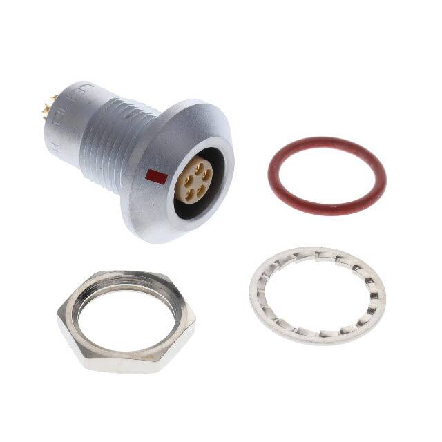 HGG.1B.305.CLLP CONN RCPT FMALE 5P GOLD SLDR CUP