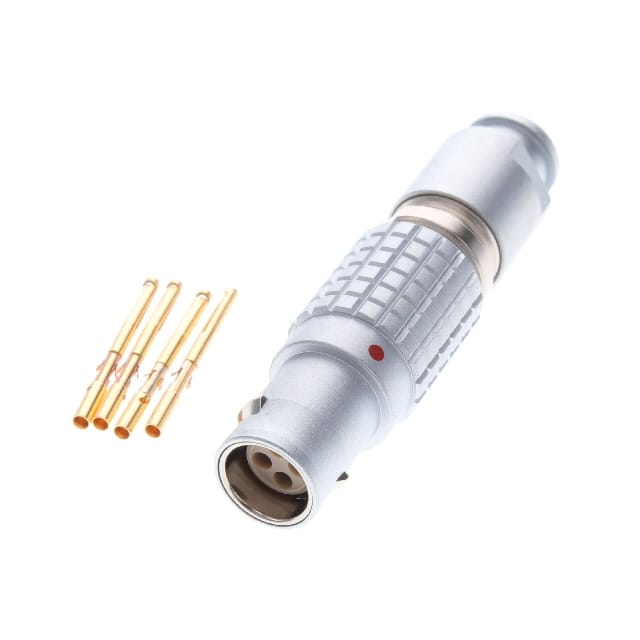 FGK.1B.304.CYMD62Z CONN PLUG FMALE 4POS GOLD CRIMP